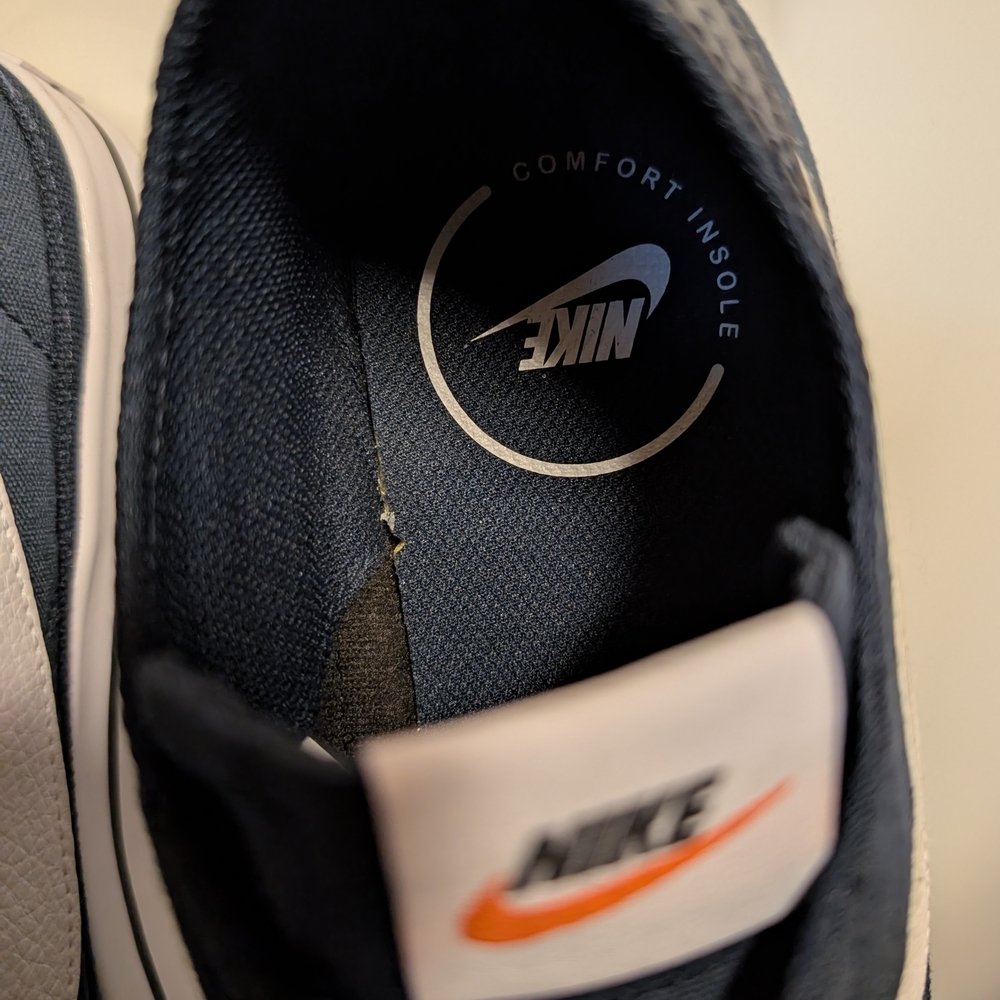 Nike Men's Court Legacy Canvas Sneakers, Navy/White, Size 11 New MSRP $94.99 - Picture 8 of 10